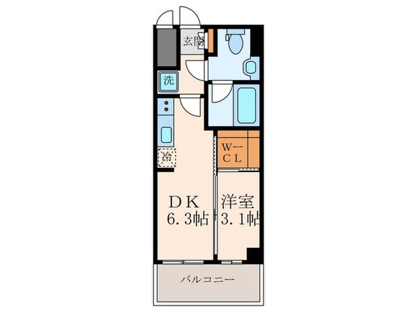 ヴェール尼崎城の物件間取画像